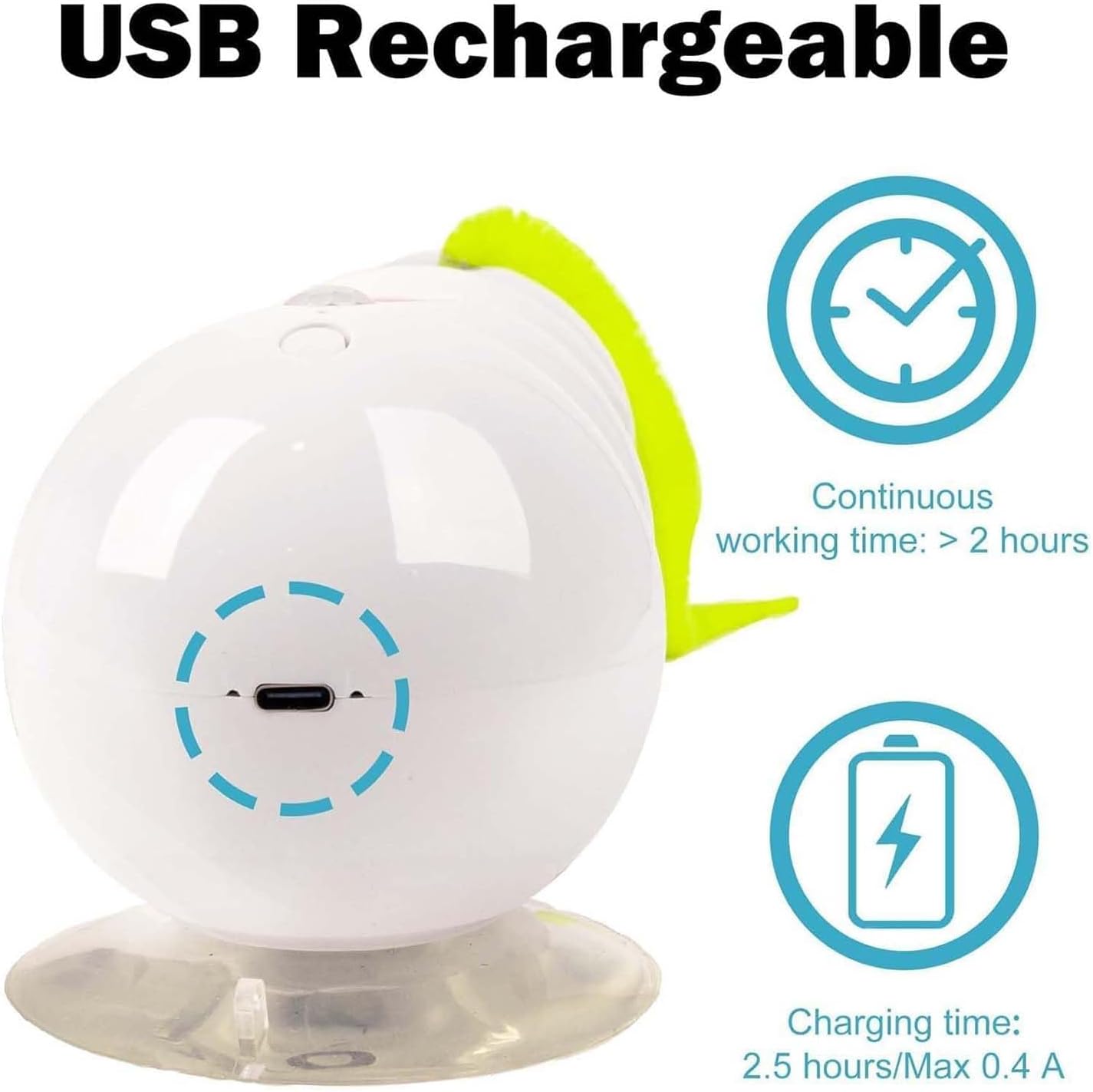 🐾Whirlie - Smart Motion Cat Toy