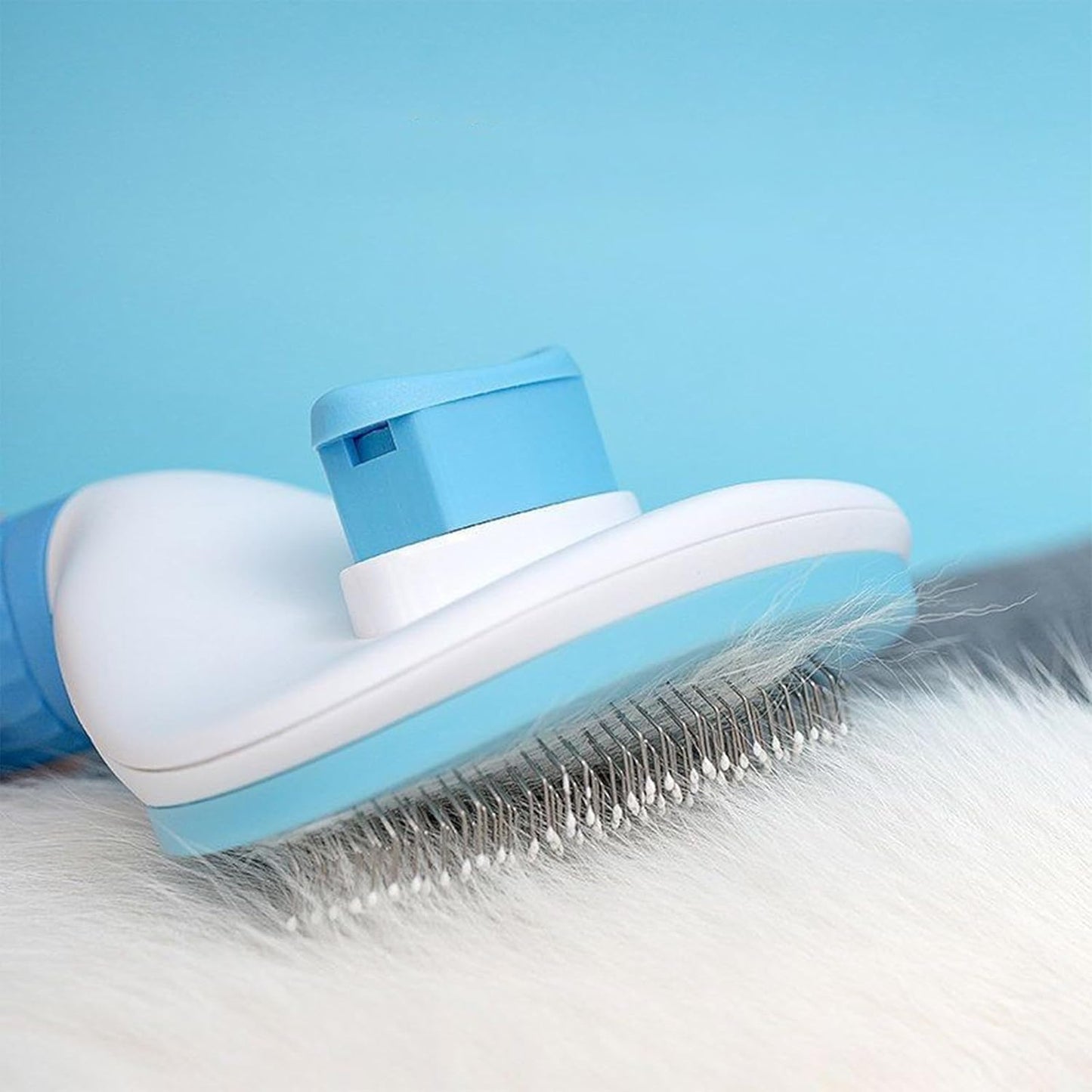 Self-Cleaning Slicker Brush