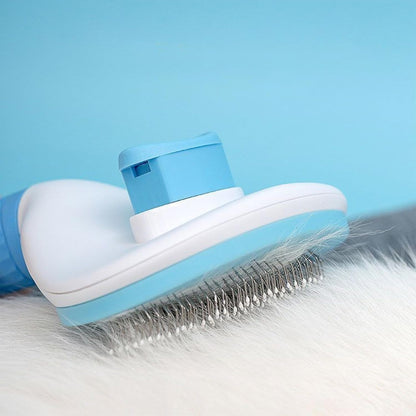 Self-Cleaning Slicker Brush