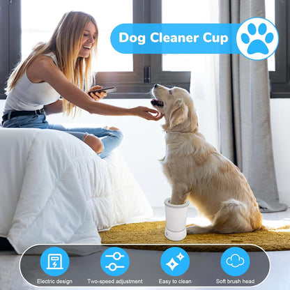 🐾PawPulse – Automatic Pet Paw Cleaner & Massager