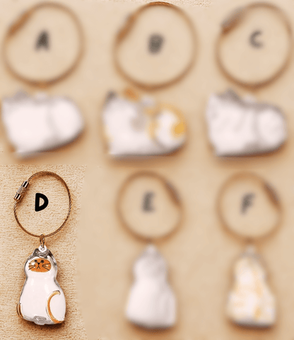 PurrKeeps (Set of 3) - Pet Fur Memory Keychain with Keepsake Charm