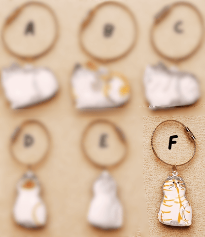 PurrKeeps (Set of 3) - Pet Fur Memory Keychain with Keepsake Charm
